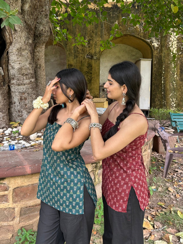 Desi aesthetic tops