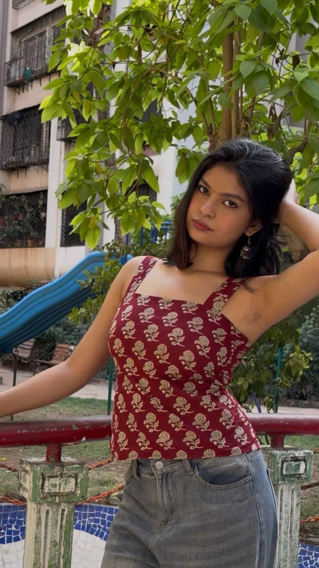 Dream girl desi aesthetic top