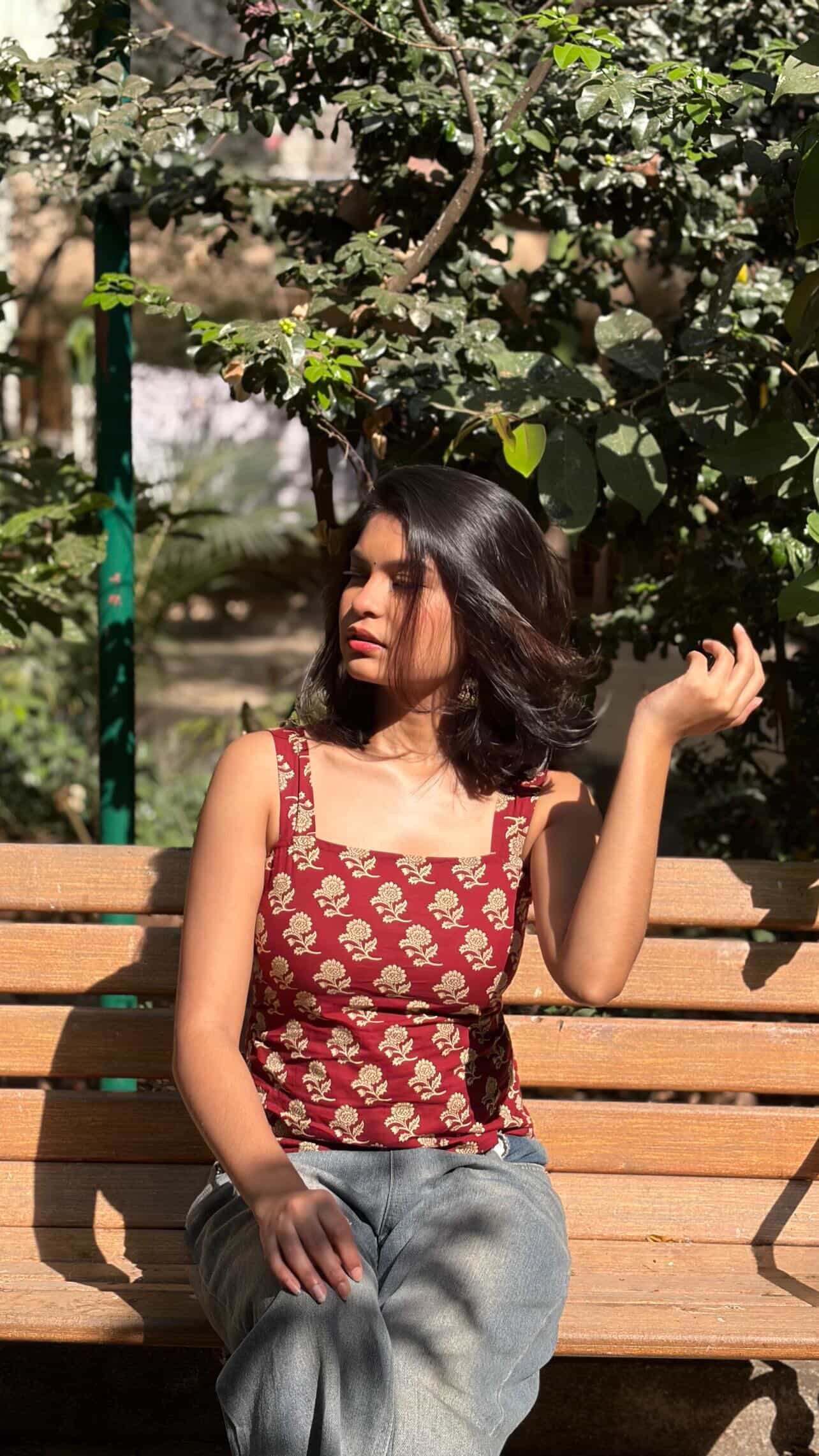 Dream girl desi aesthetic top