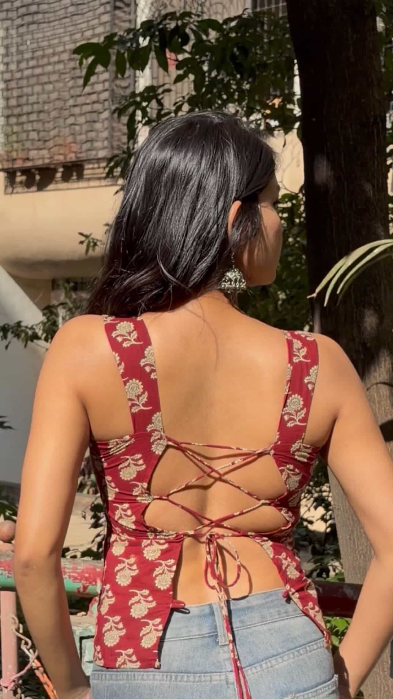 Dream girl desi aesthetic top