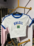 Brazil baby tee