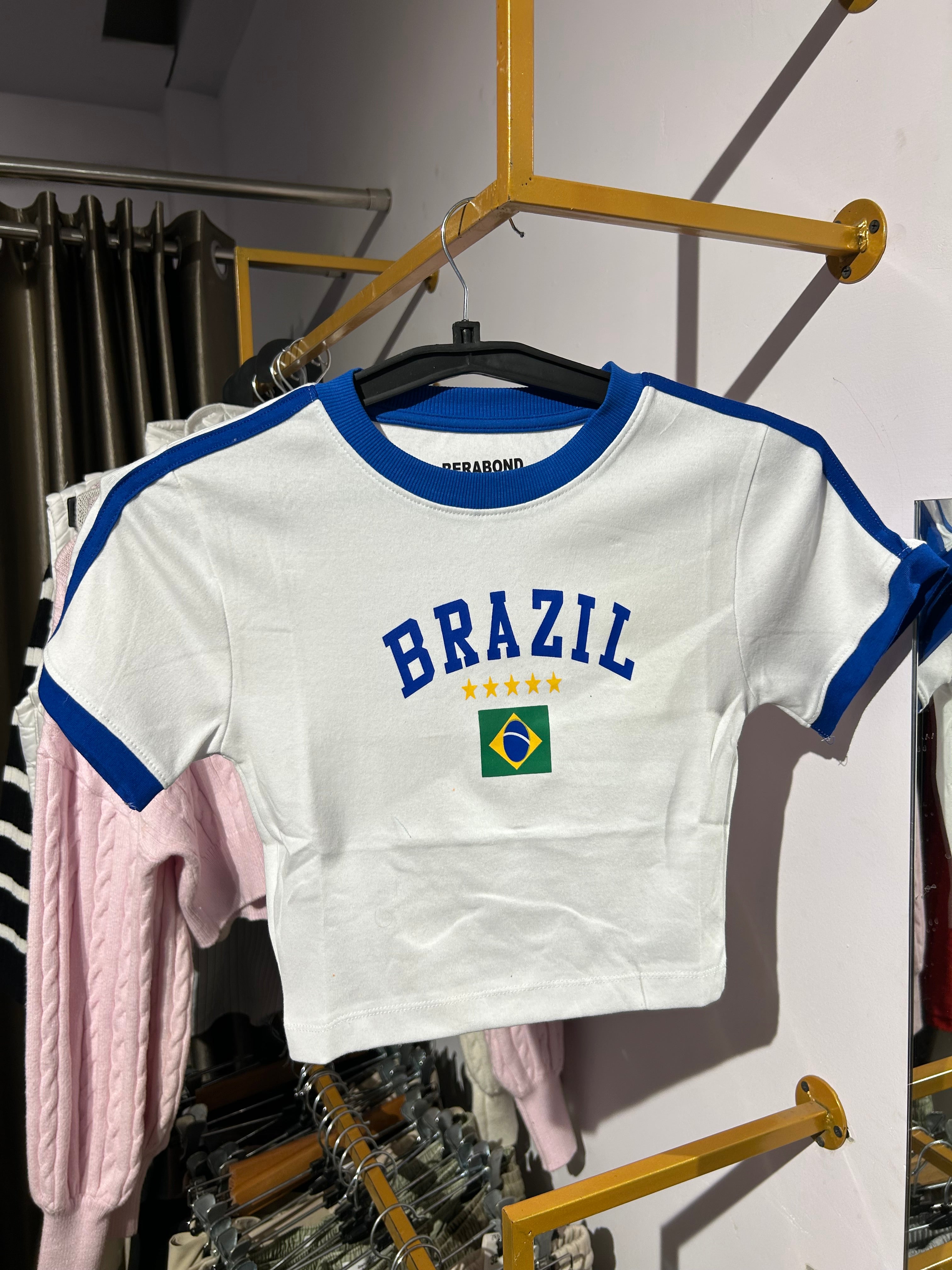 Brazil baby tee