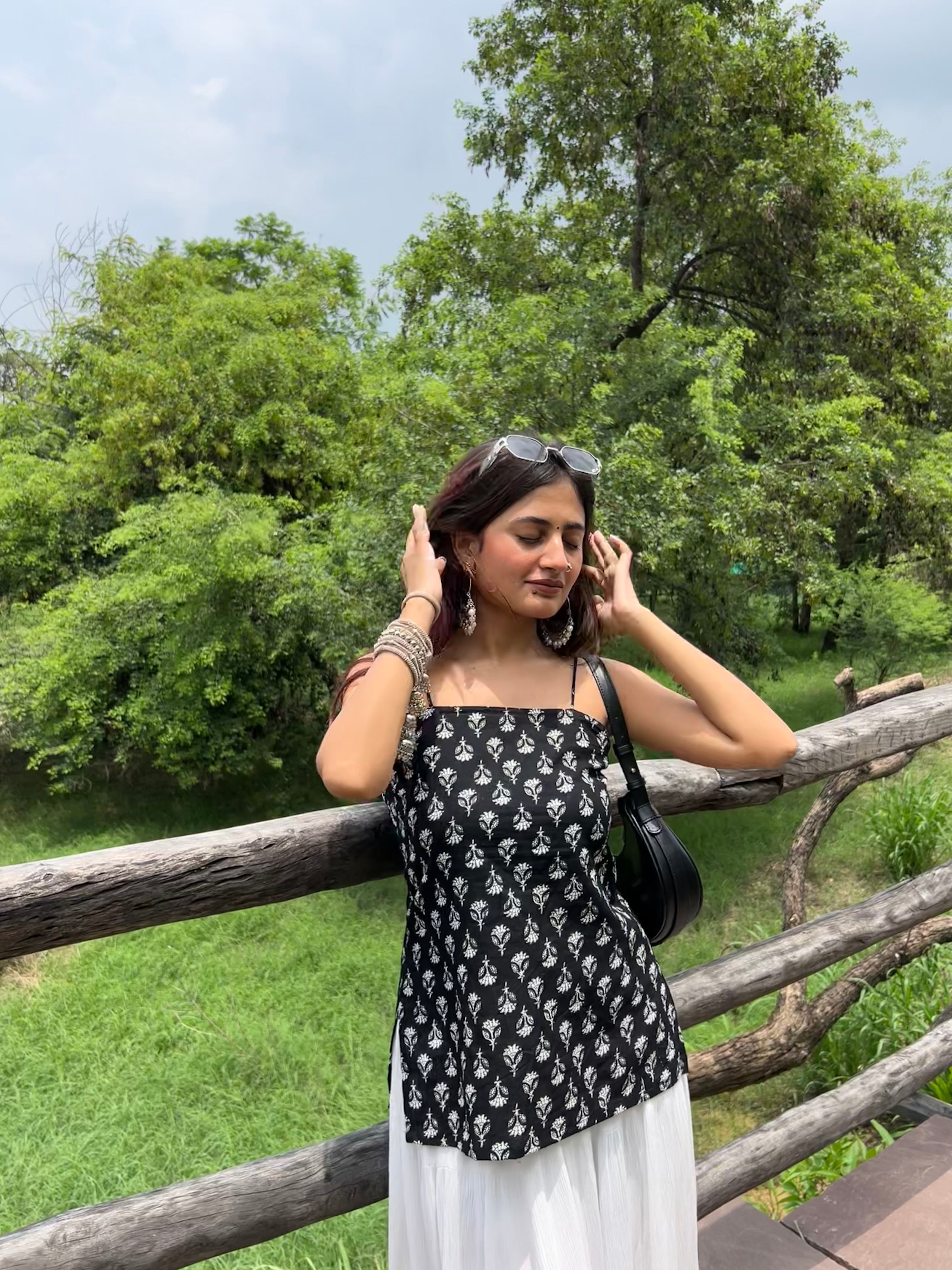 Noor desi aesthetic top
