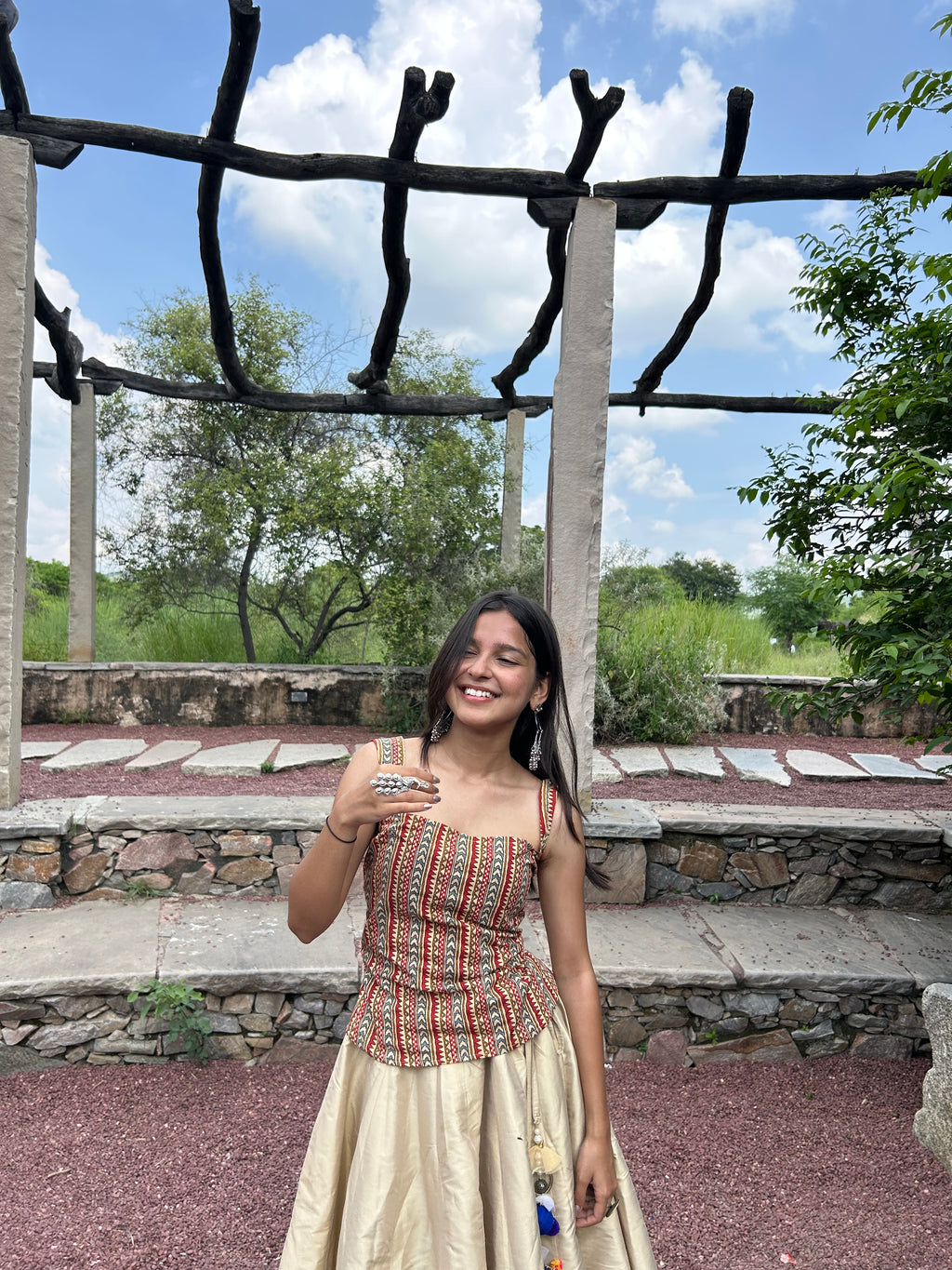 Drama queen desi aesthetic top