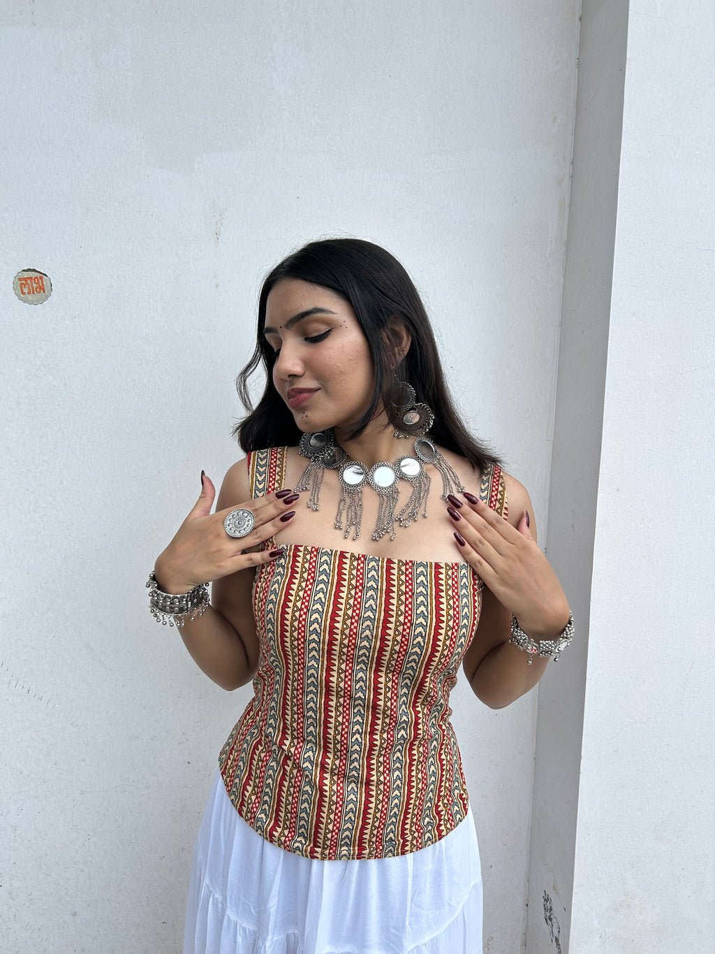 Drama queen desi aesthetic top