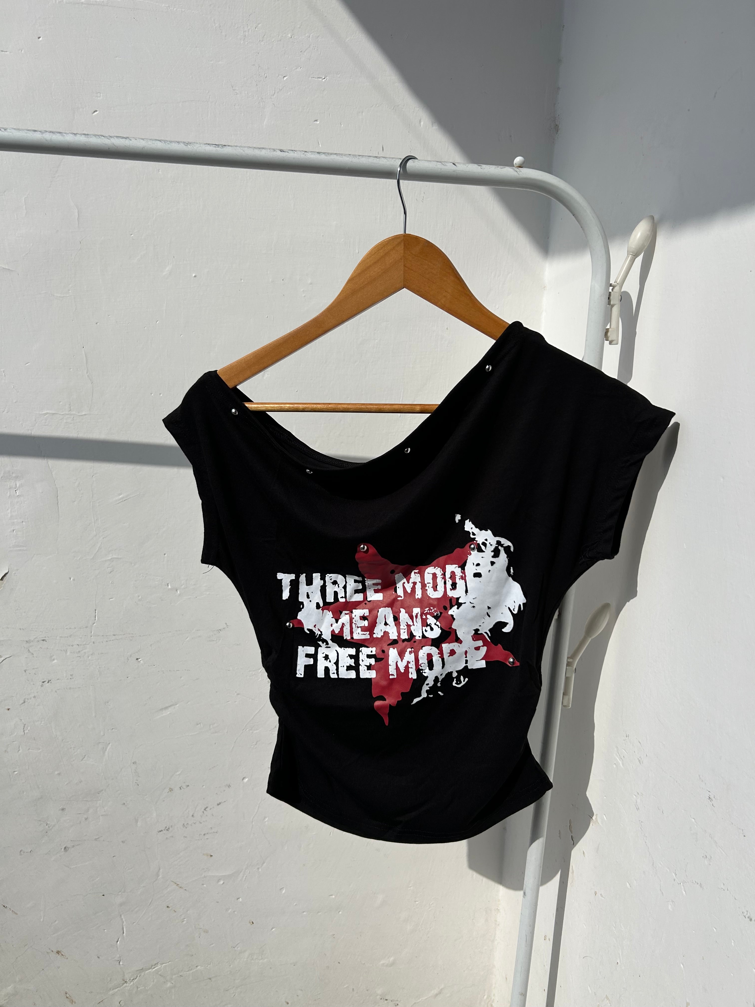Y2K off shoulder top