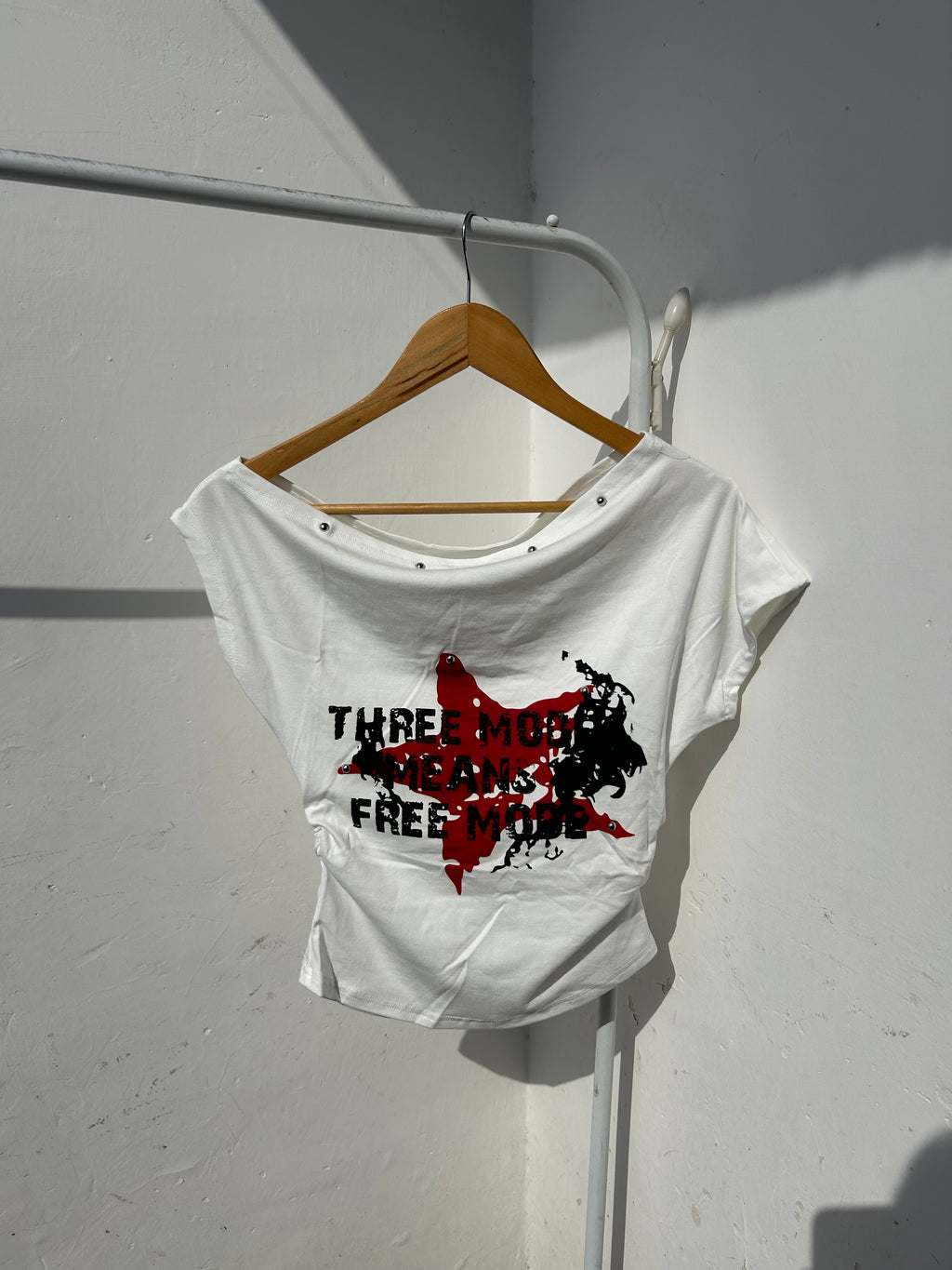 Y2K off shoulder top