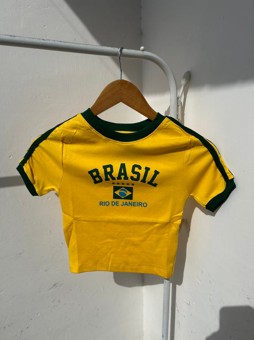 Brazil baby tees