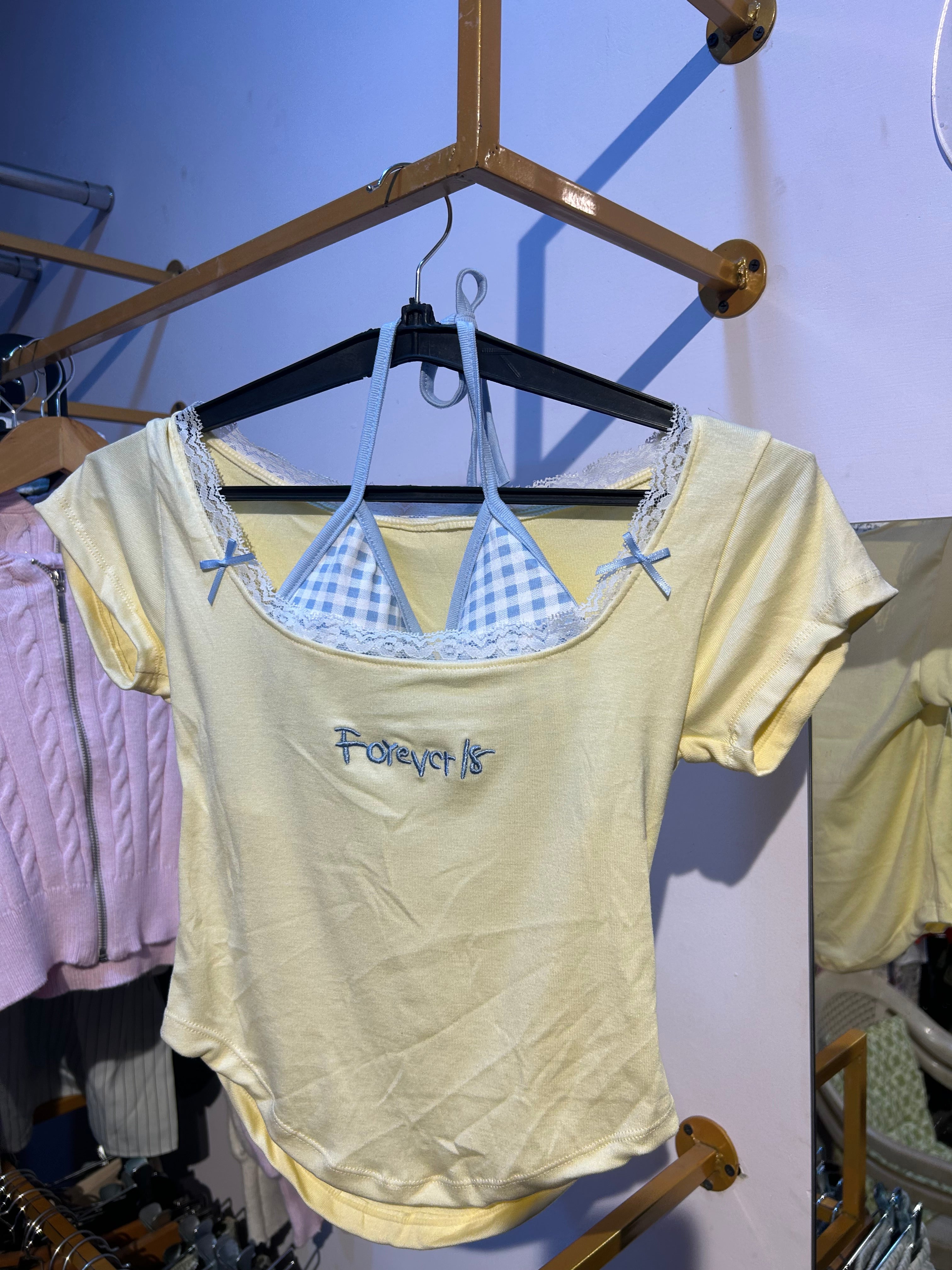 Forever padded top