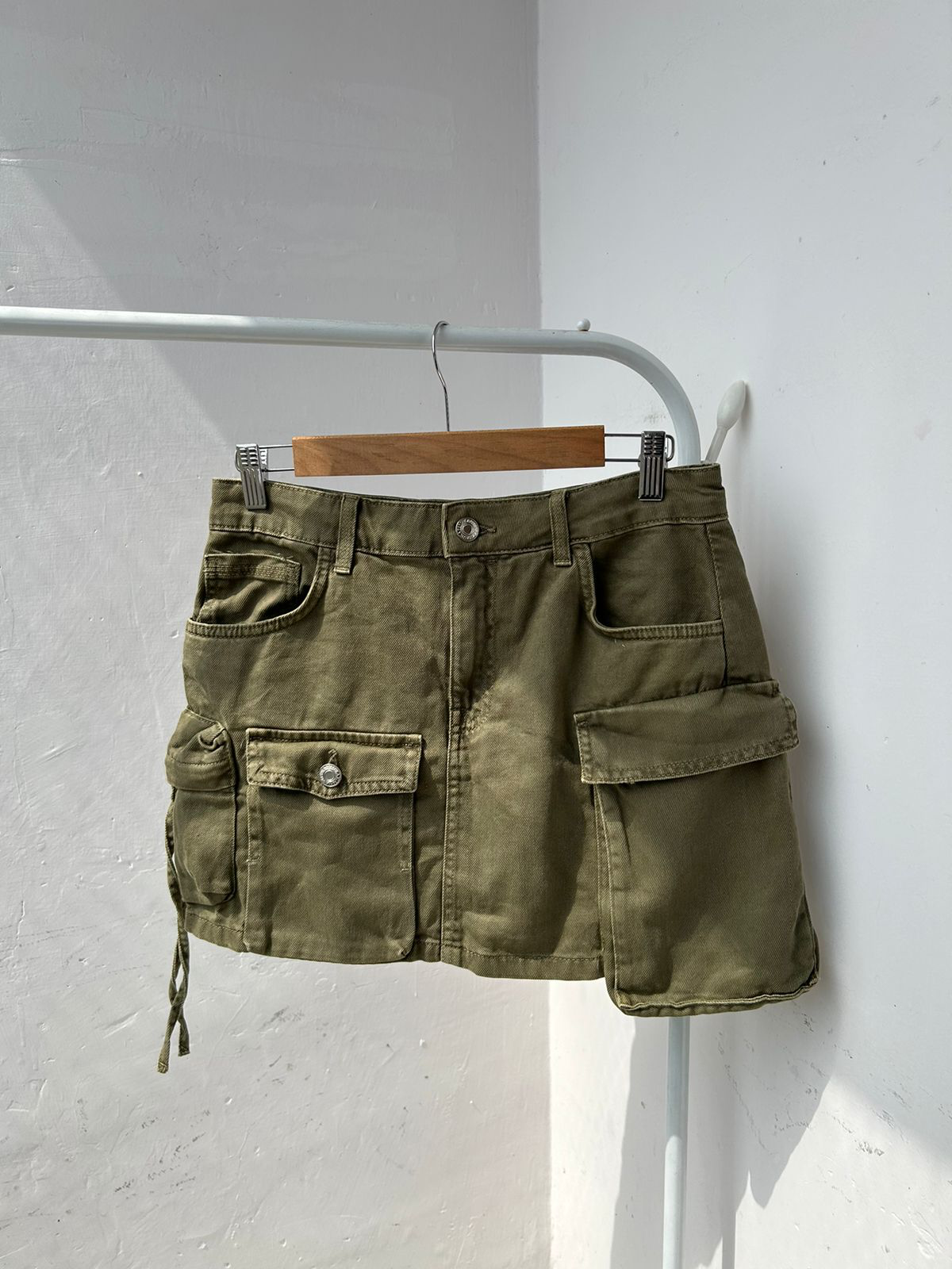 Green Cargo skirt