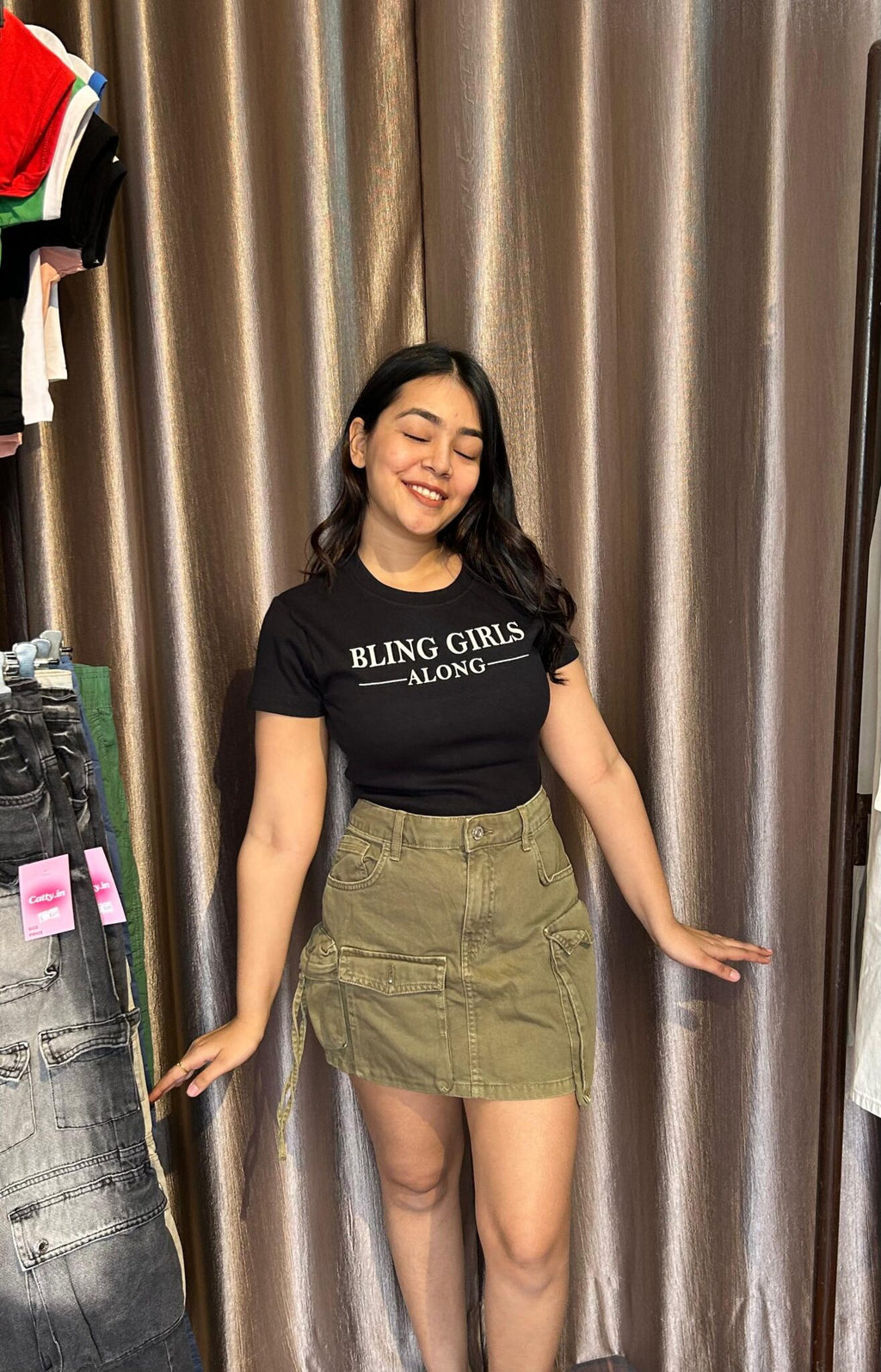 Green Cargo skirt