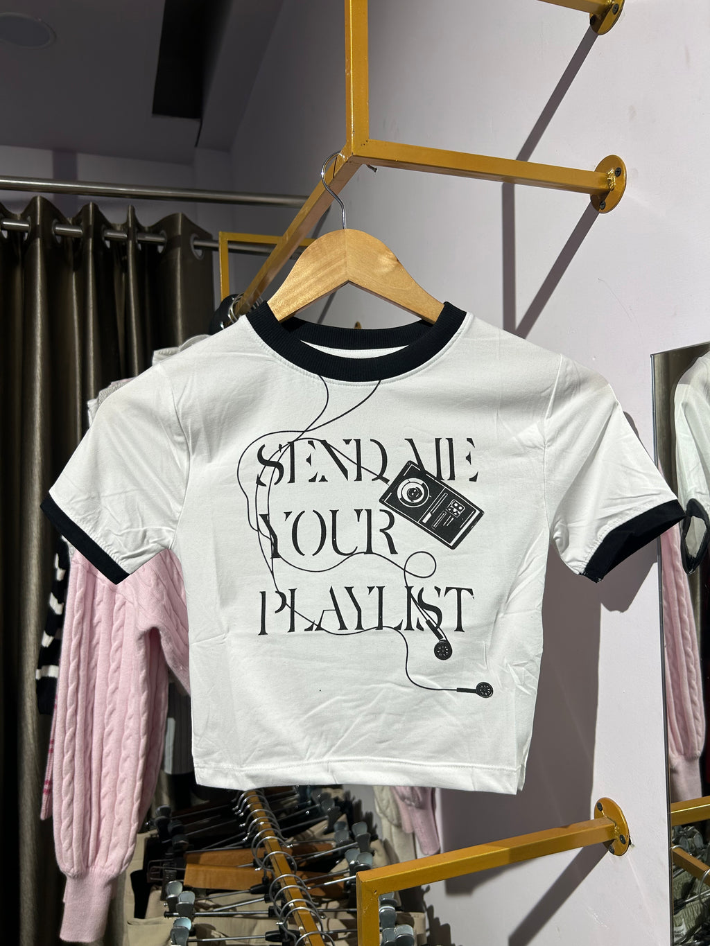 Music baby tee
