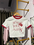 Music baby tee