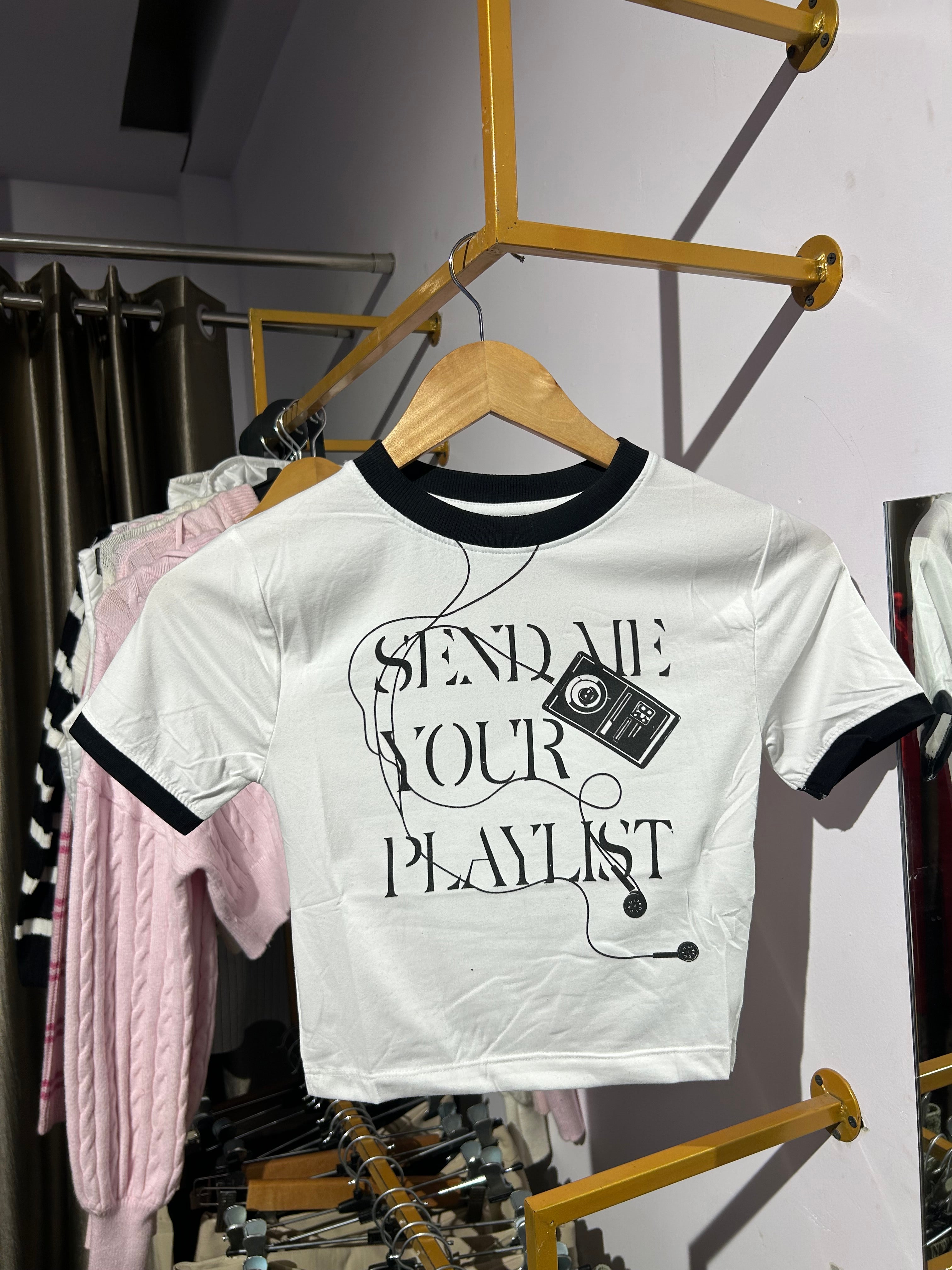 Music baby tee