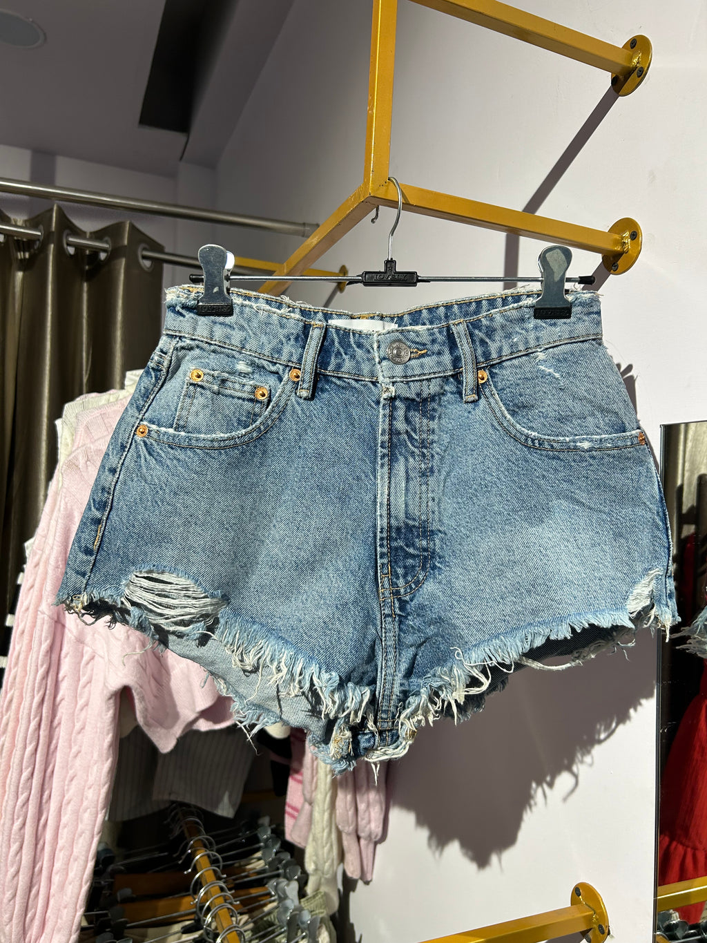 Blue Denim shorts